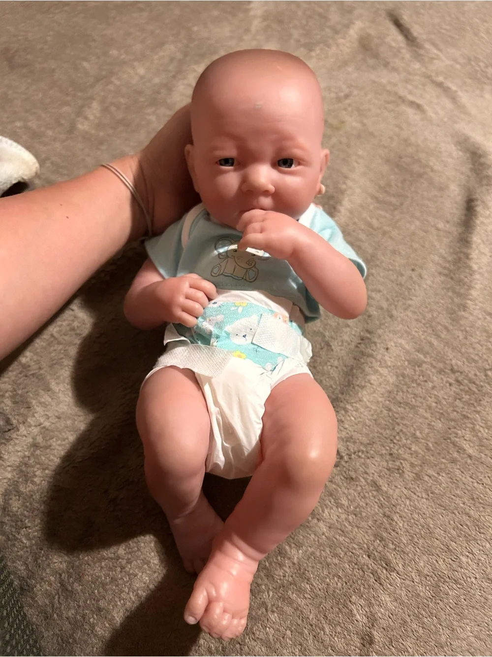 Baby Doll in Light Blue Outfit - Kids Accessories